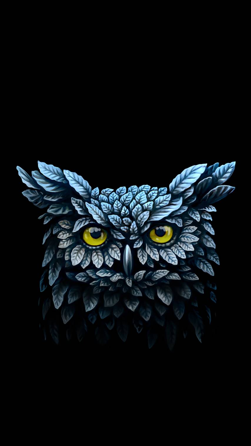 Owl Art iPhone free Picture Wallpapers