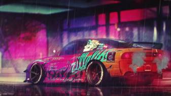 720p Awesome Neon Car Jdm Wallpapers