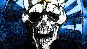 Free Desktop Jojo's Bizarre Adventure Skull Wallpaper