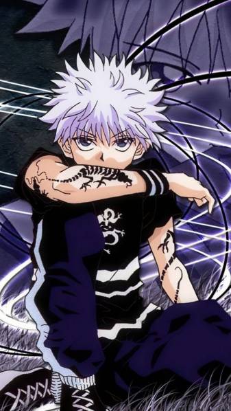 Awesomr Killua iPhone Wallpapers and Background