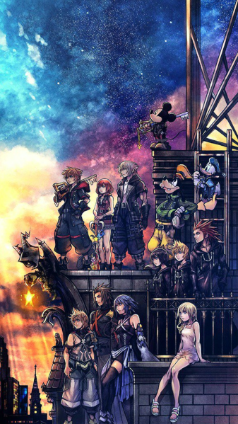 Cool Kingdom Hearts 3 iPhone Wallpaper