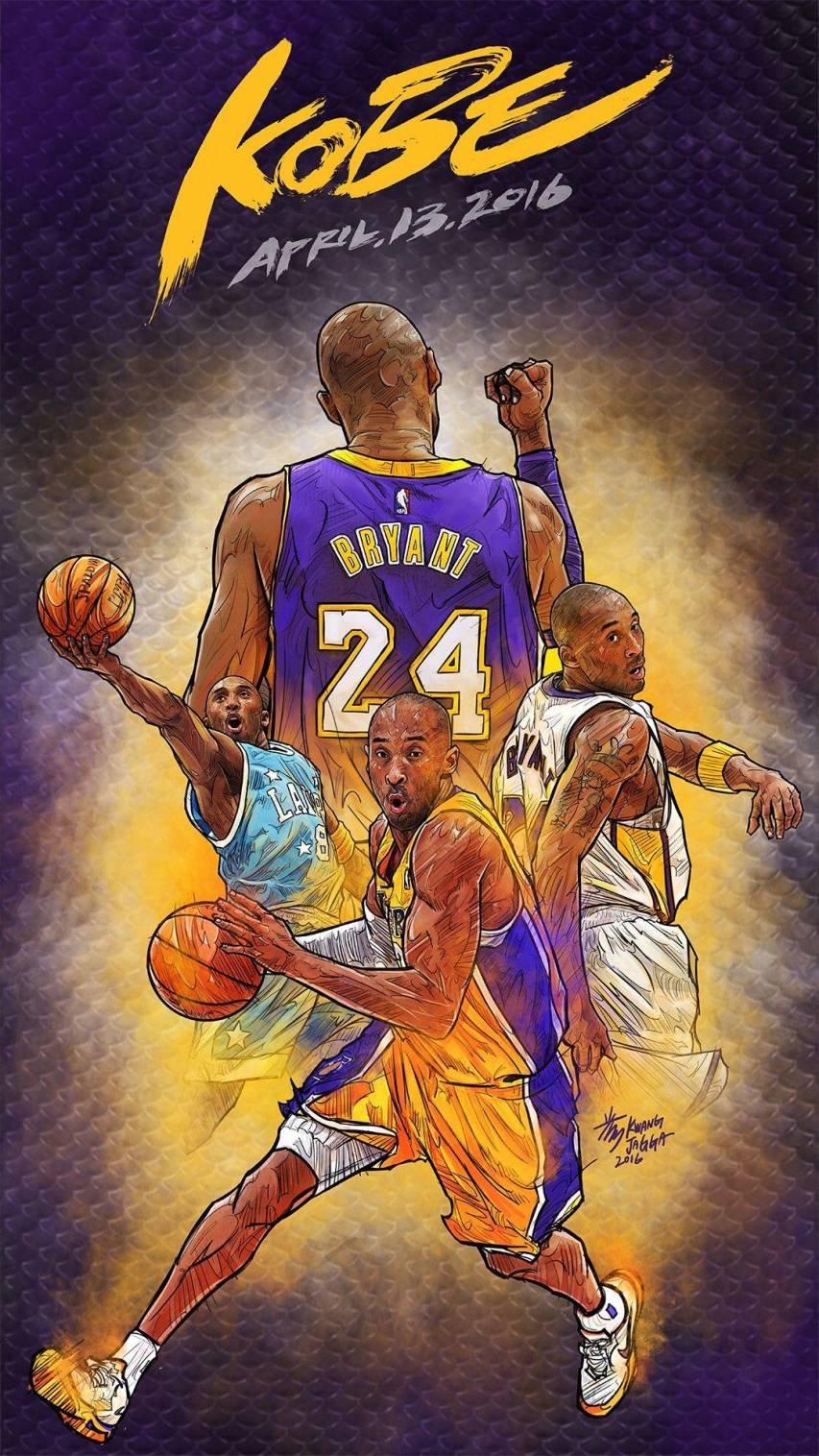 Kobe Bryant Wallpaper for iPhone free