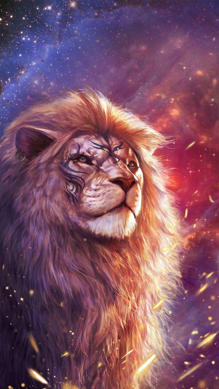 Amazing iPhone Wallpaper of a Lion