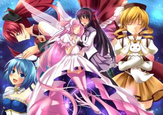 Madoka Magica Anime Backgrounds image