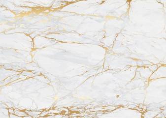 Gold and White Marble Photo