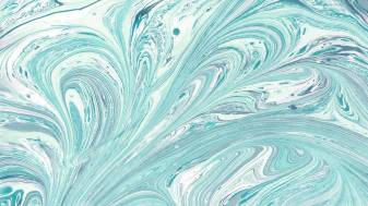 Aesthetic Sea Wave Marble Picture Desktop