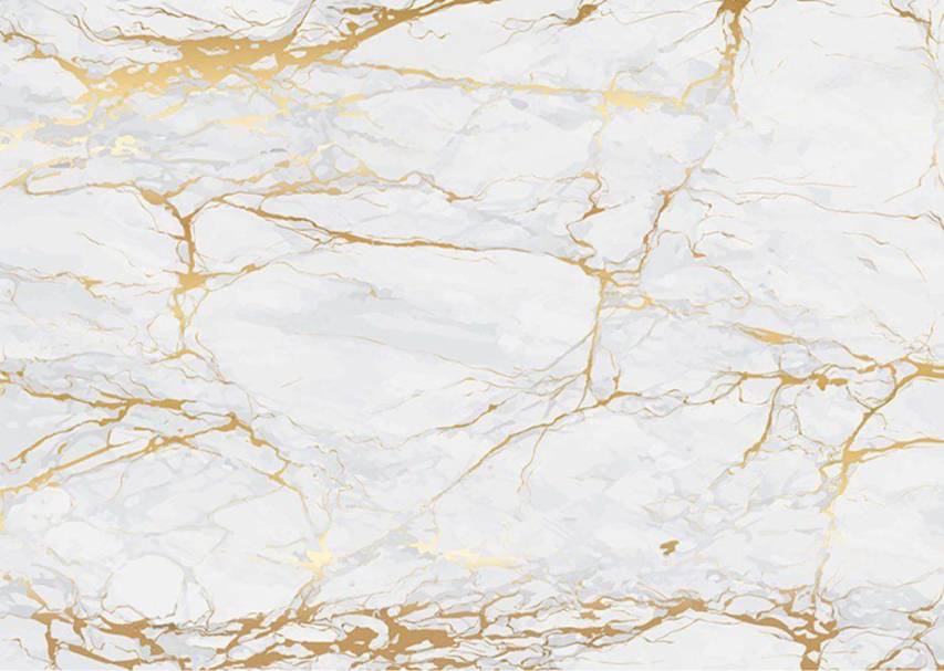 Gold and White Marble Photo