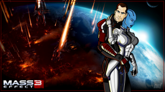 Anime Mass Effect hd Game Wallpaper