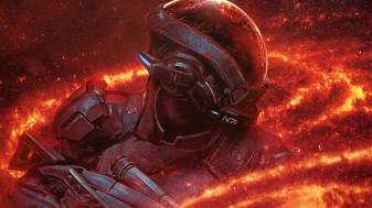Fire Mass Effect Andromeda Wallpaper Desktop