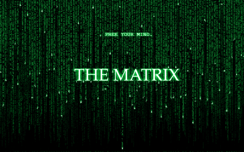 The Matrix hd Background Png