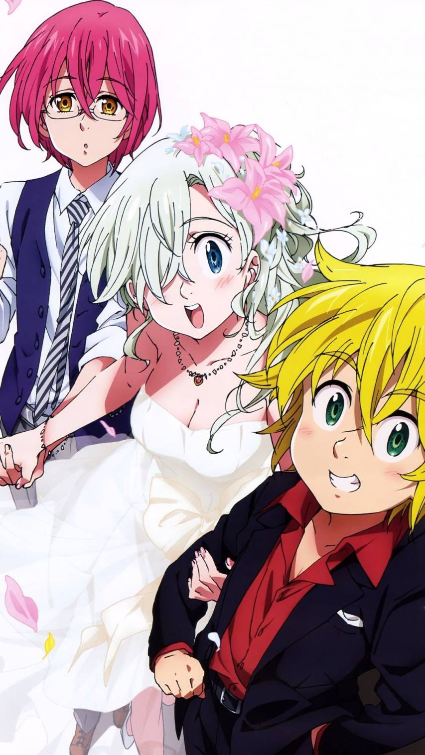 Cute Meliodas Anime Wallpaper for iPhone