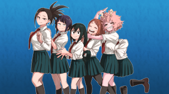 Cute Anime Girls Mha 4k Wallpaper