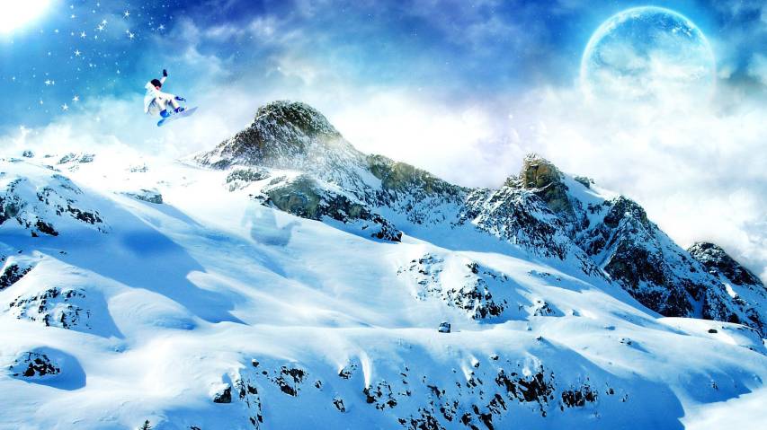 Winter Mountain Backgrounds 1080p