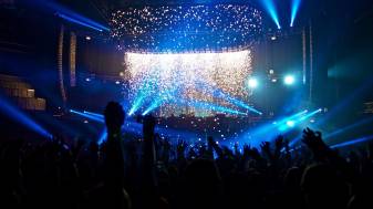 Cool Electronic Music Backgrounds free image