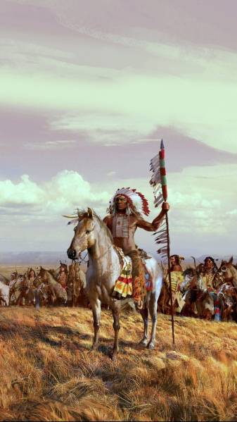 Native American image Backgrounds for iPhone