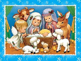 Cute Christmas Nativity image Wallpapers