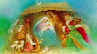 Nativity Painting Wallpapers