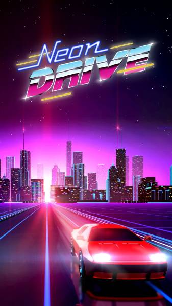 Cool Neon Aesthetic Wallpapers for iPhone