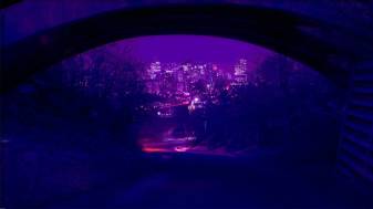 Cool Purple Aesthetic Neon Wallpapers