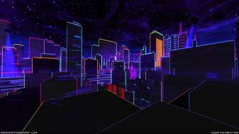 Neon Aesthetic Nigh City Wallpapers for Pc