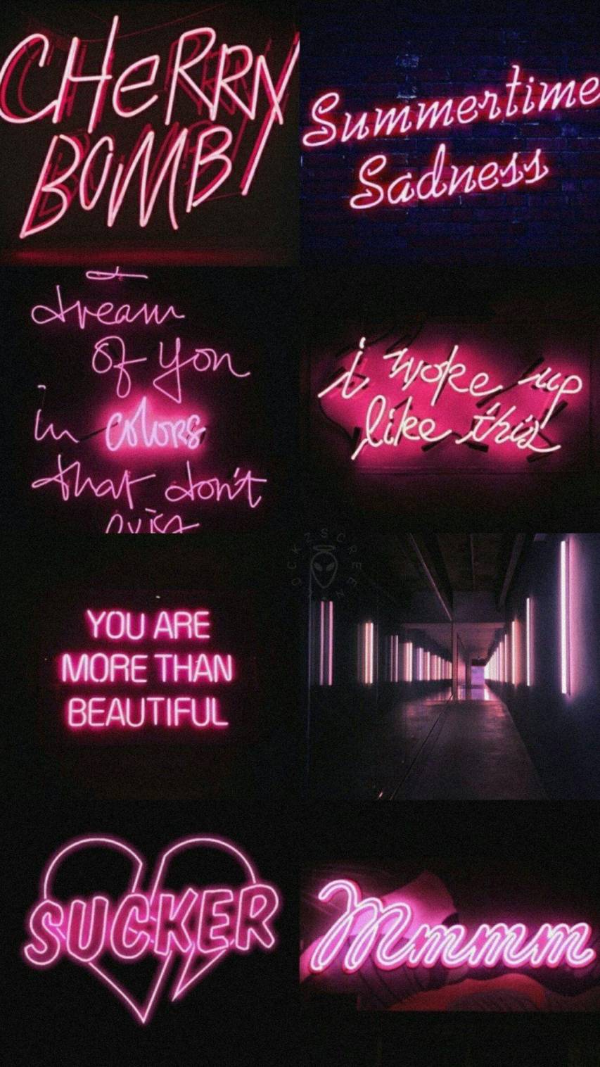 Cool Neon Aesthetic iPhone Background Pictures