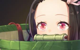 Cute Nezuko image Backgrounds for Computer