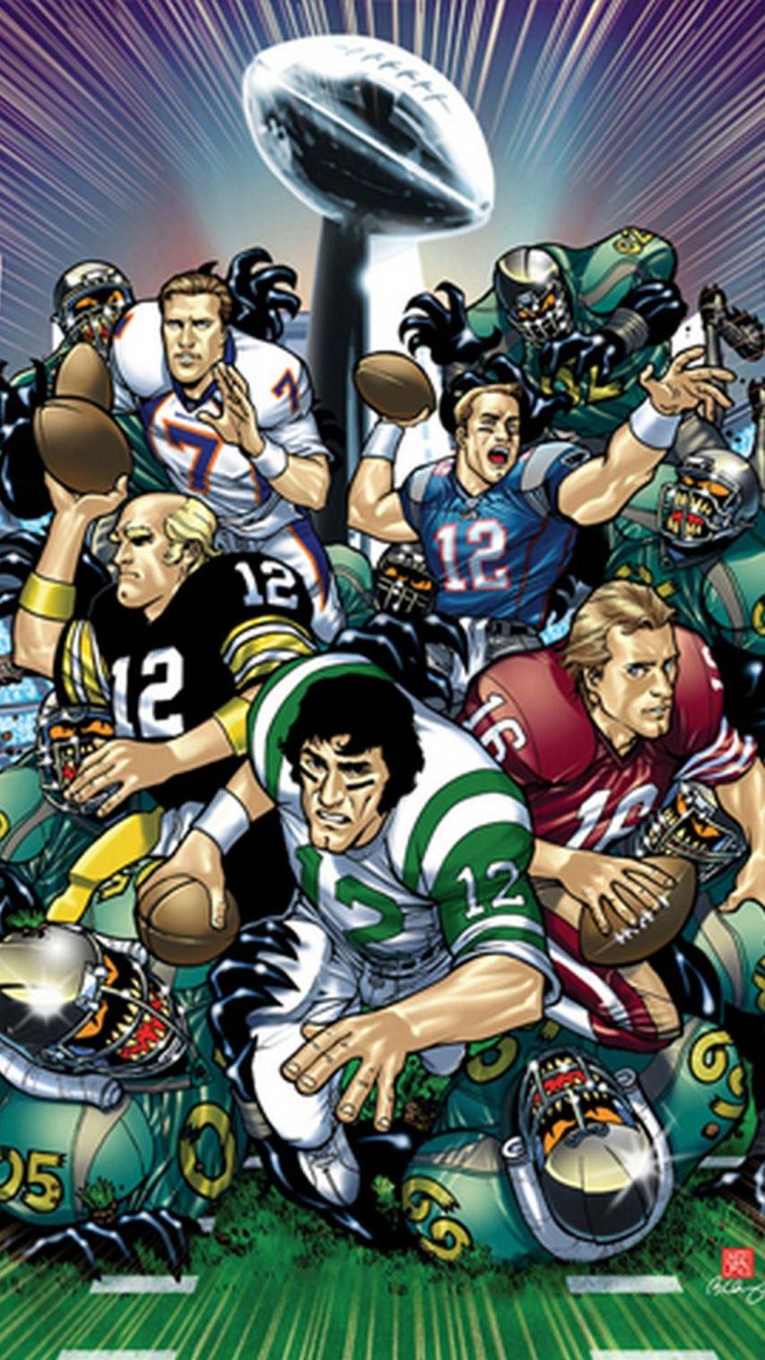 NFL Wallpaper That Reflects Championship Excitement for iPhone