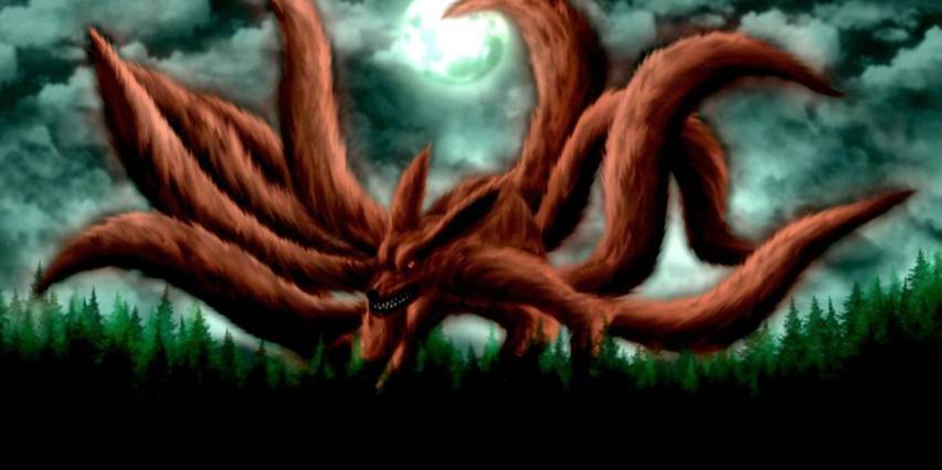Wallpaper Nine Tailed fox Picture