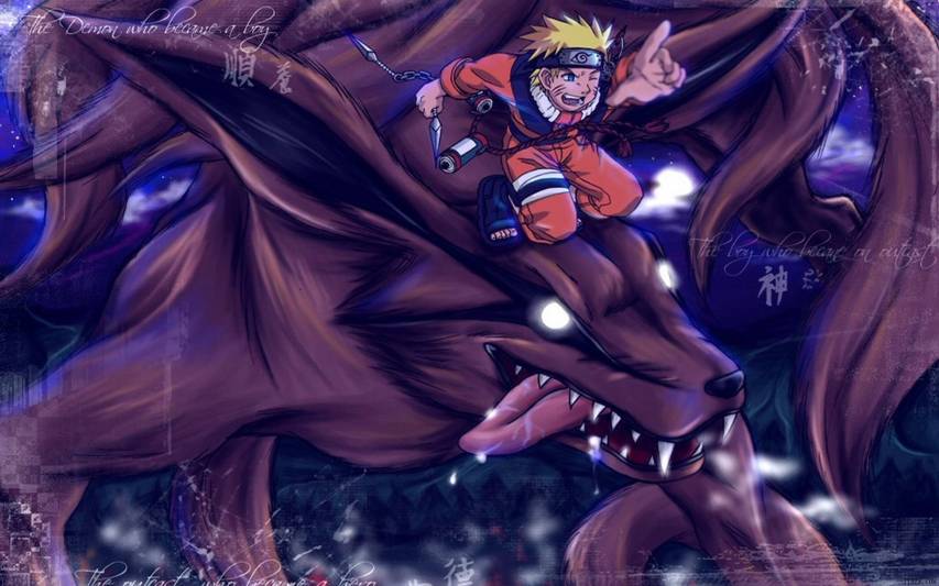 Cool Naruto Nine Tailed fox Backgrounds Picture