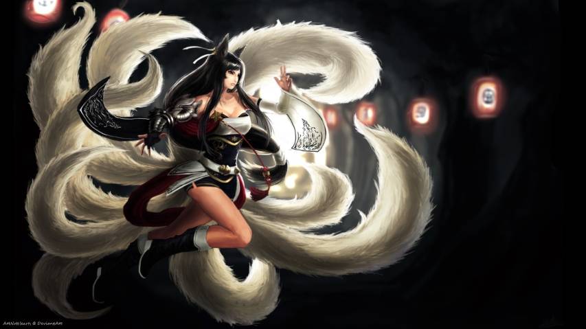 Cool Nine Tailed fox Picture Wallpapers
