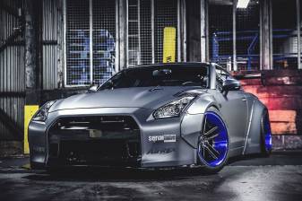 The Most Beautiful Grey Nissan GTR Pictures