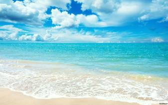 Find Your Peace with Ocean Background