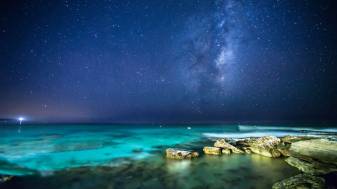 Sky, Night Ocean Scenes 1080p Wallpapers