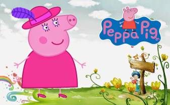 Pink Aesthetic Peppa Pig Wallpaper pic for Pc
