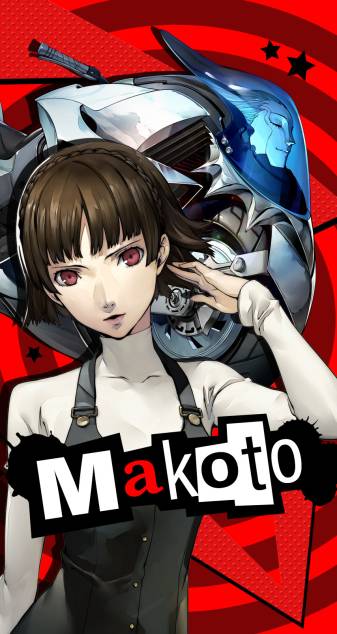 Persona 5 Makoto Phone Picture
