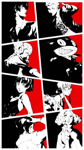 High Persona 5 Phone Wallpaper Background