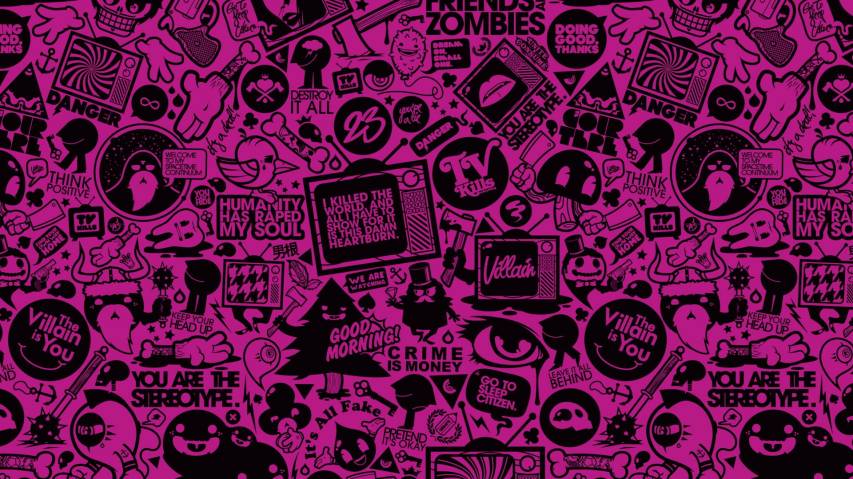 Pink and Black Aesthetic hd Wallpapers for Pc