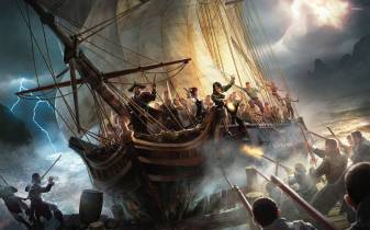 Fantasy hd Game Pirate Ship Desktop Picture