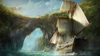 Pirate Ship Movie 1080p Background Pictures