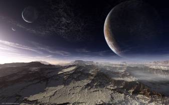 Space, Beautiful Alien Planet Desktop Backgrounds Picture