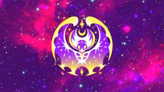Purple Aesthetic Sun and Moon Wallpapers