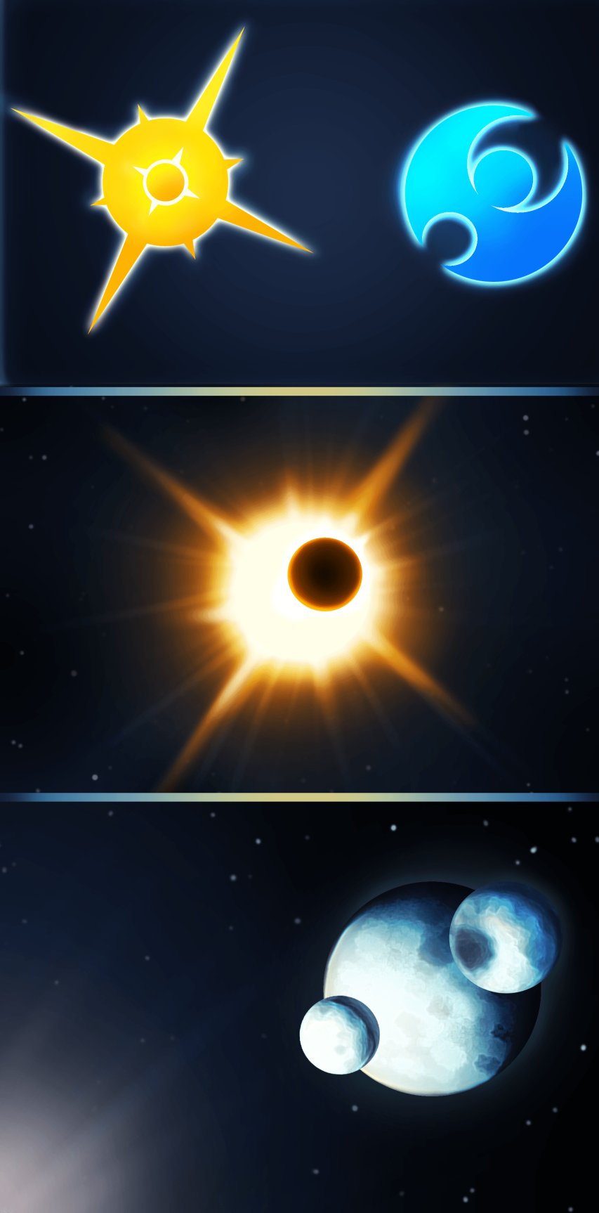 Pokemon Sun and Moon Phone Wallpapers