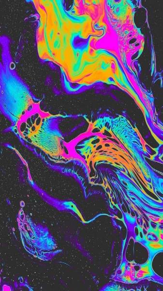 Aesthetic Psychedelic image Backgrounds for iPhone