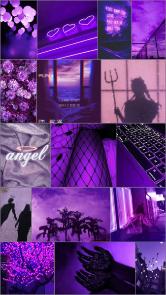 Tumblr, Violet, Purple Aesthetic iPhone Background Png
