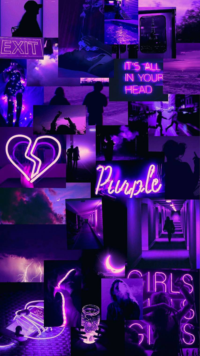 Purple & Aesthetic Pictures for iPhone