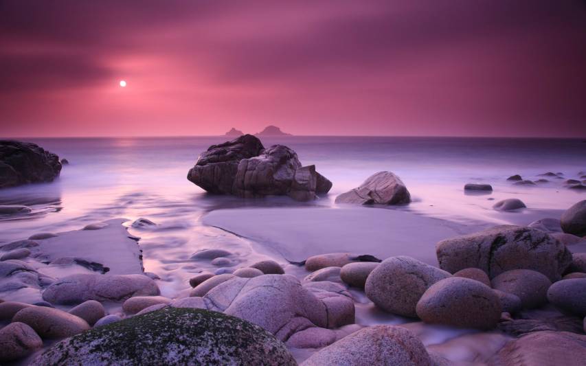 Sunset, Sunrise, hd Purple Landscape Wallpapers