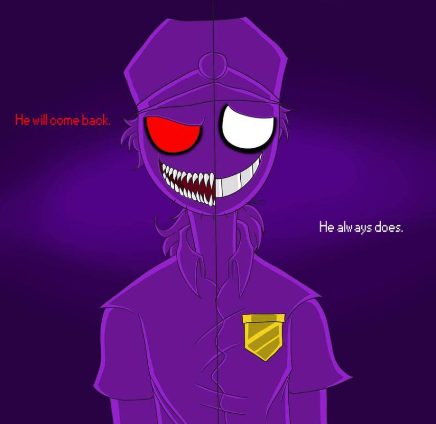 Fight the Fright Halloween Special Part 3  Violet x Purple guy Vincent  FNAF  Quotev