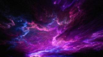 Purple Clouds Desktop Wallpaper Pic
