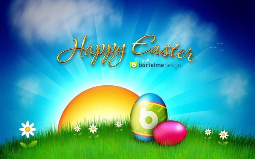 Religious Happy Easter Android Mobile Background
