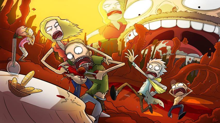 4k Rick and Morty hd Wallpapers for Chromebook